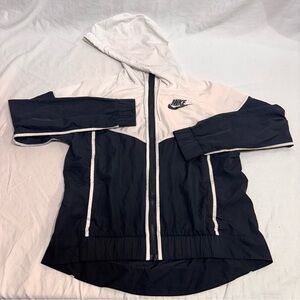 Nike Jacket Women’s Black Hoody Track Jacket Lightweight Size S